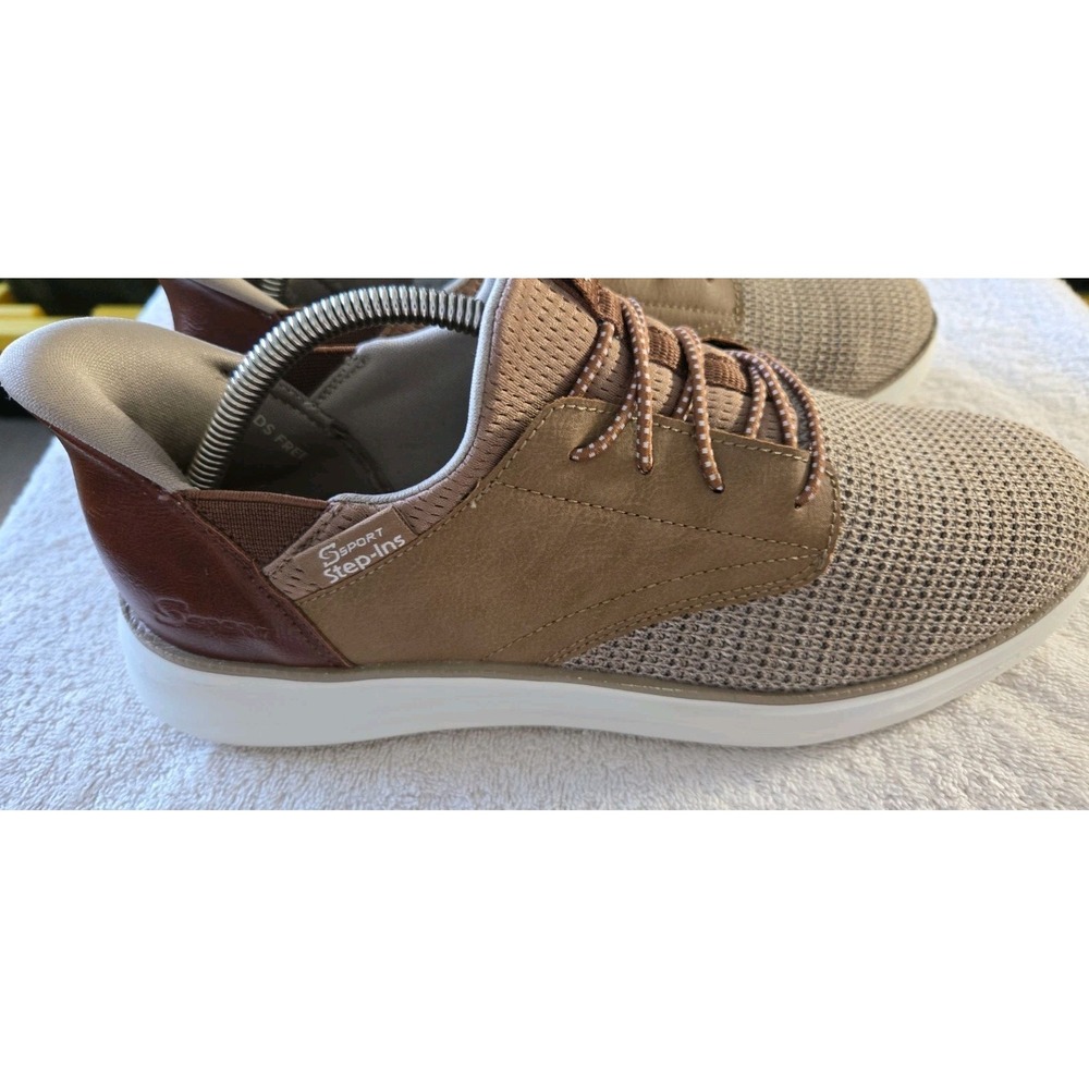 S Sport by Skechers Men's Donovan Step-Ins Sneakers - Light Brown 9